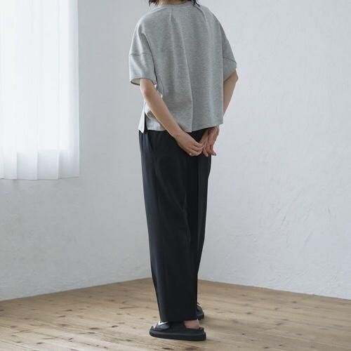 Audrey and John Wad - TRストレッチベルト付き2タックパンツ (L2333