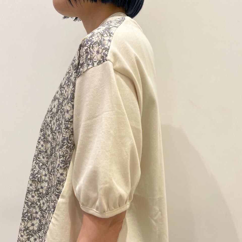 sosotto★LIBERTY 30/2天竺 前身頃 リバティ 半袖 Tシャツ sosotto☆LIBERTY 30/2天竺 前身頃 リバティ 半袖 Tシャツ