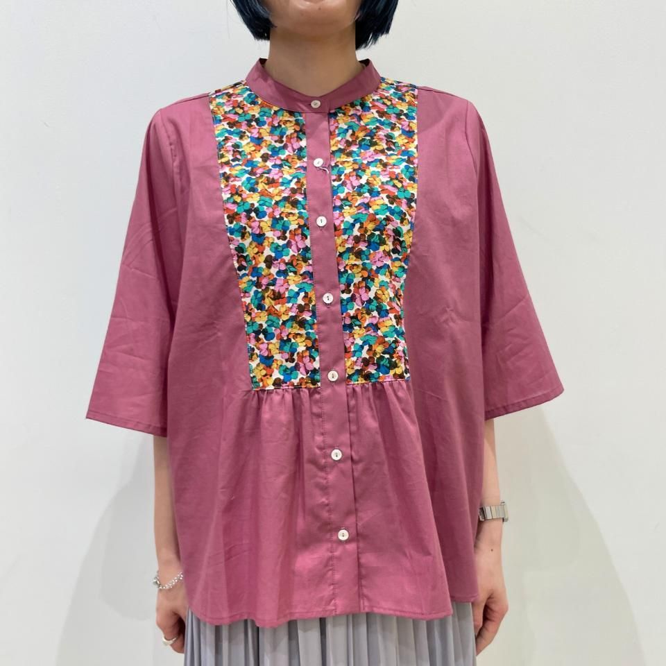 sosotto - LIBERTY 前後ヨーク切替6分袖ブラウス（42432911） - Sheth