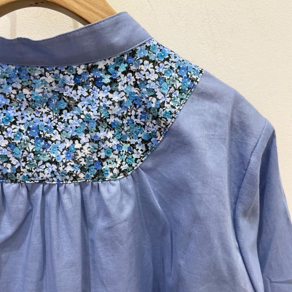 sosotto - LIBERTY 前後ヨーク切替6分袖ブラウス（42432911） - Sheth