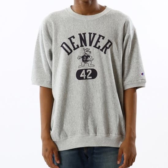 Champion - リバースウィーブ(R) ハーフスリーブクルーネック Champion - リバースウィーブ(R) ハーフスリーブクルーネック