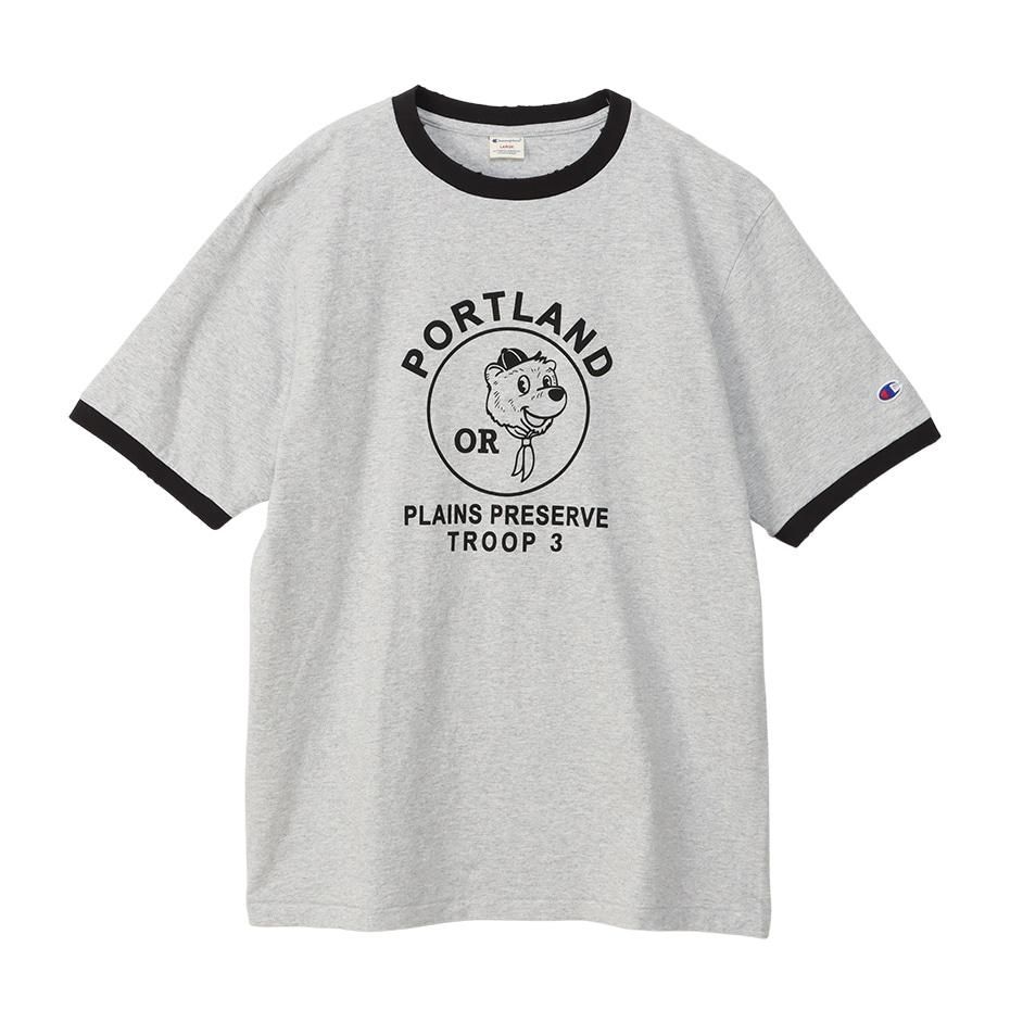 Champion - ショートスリーブリンガーTシャツ (C3-Z339) - Sheth Champion - ショートスリーブリンガーTシャツ (C3-Z339) - Sheth