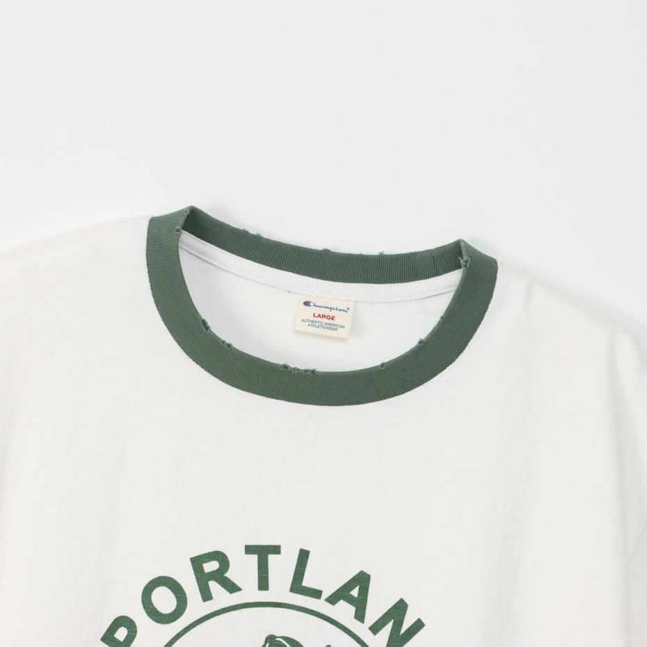 Champion - ショートスリーブリンガーTシャツ (C3-Z339) - Sheth Champion - ショートスリーブリンガーTシャツ (C3-Z339) - Sheth