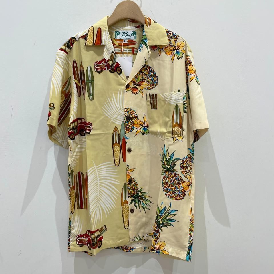 ジュディス ガイガー JUDITH  「Two Palms」 TWO PALMS - Hawaiian Shirt／GOLDEN PINEAPPLE×WOODY（正規取扱商品