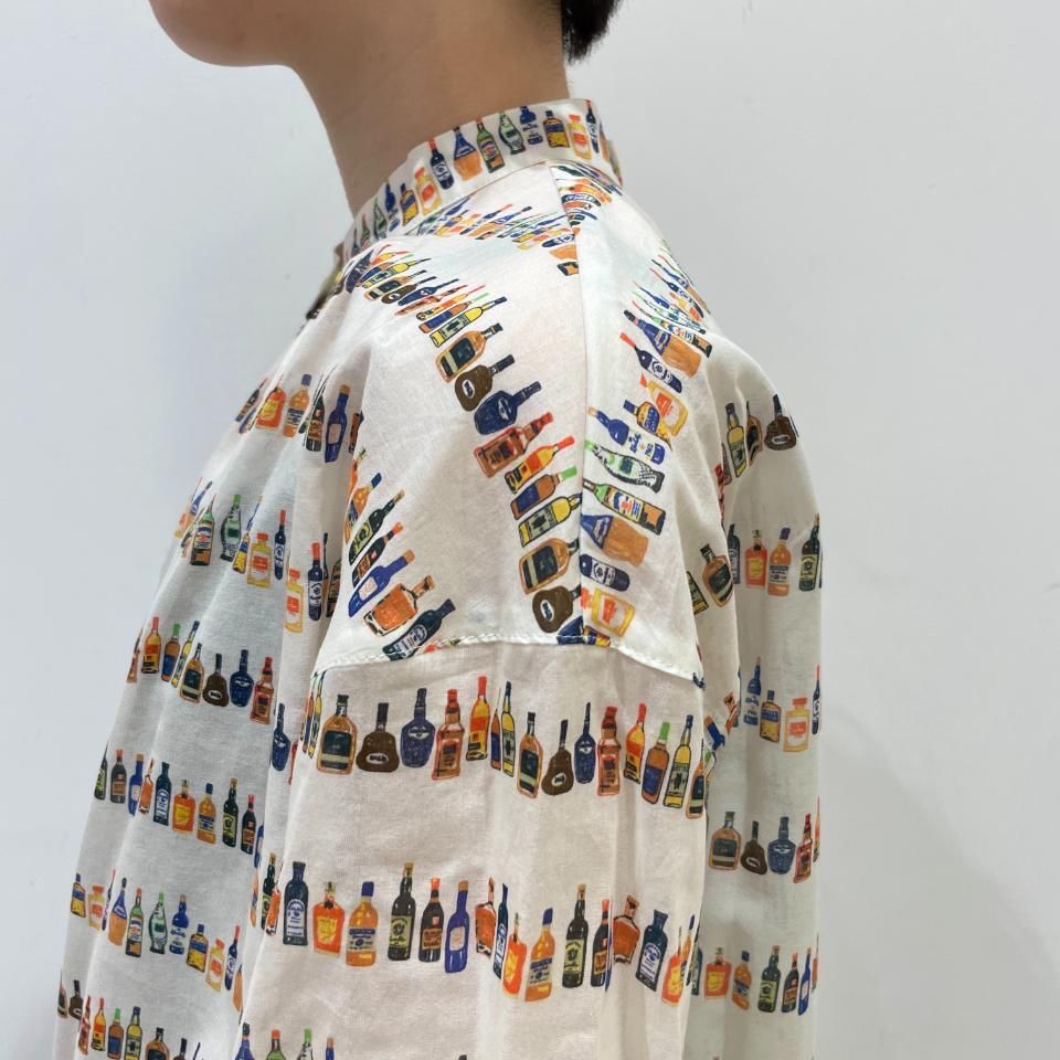 美品・23SS】MARK&LONA ポリシャツ L相当 スカルラインストーン