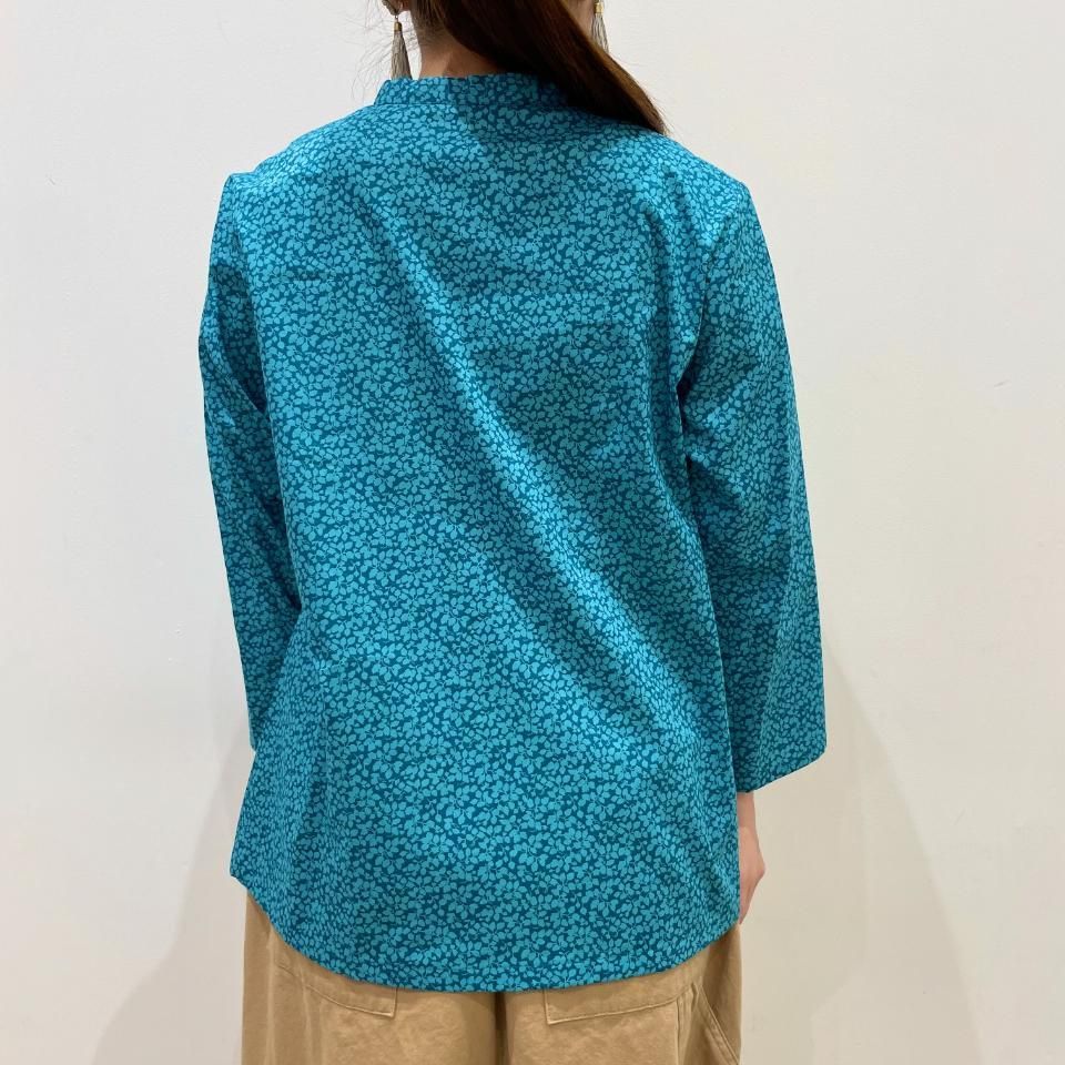 J.sloane - ボウタイ 7分袖ブラウス【リバティコレクション