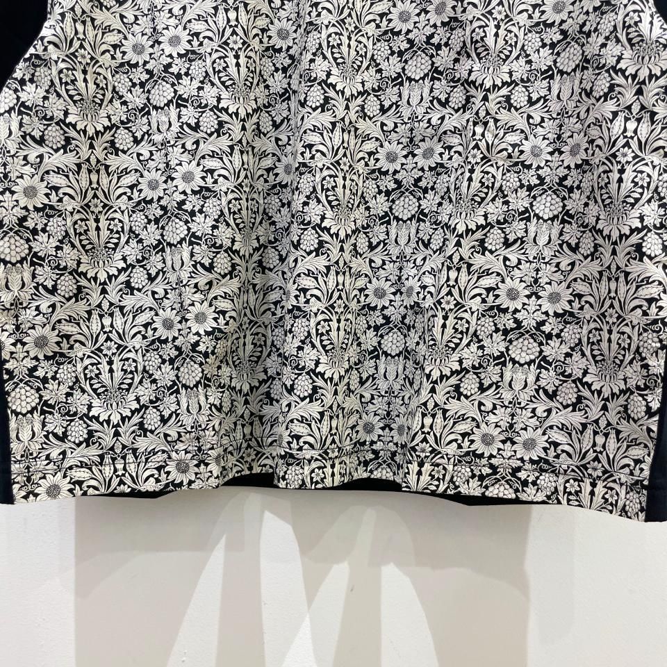 J.Sloane リバティ チュニック Ｍサイズ 新品 J.sloane - リバティ柄 チビ襟2タックのシャツ（リバティ