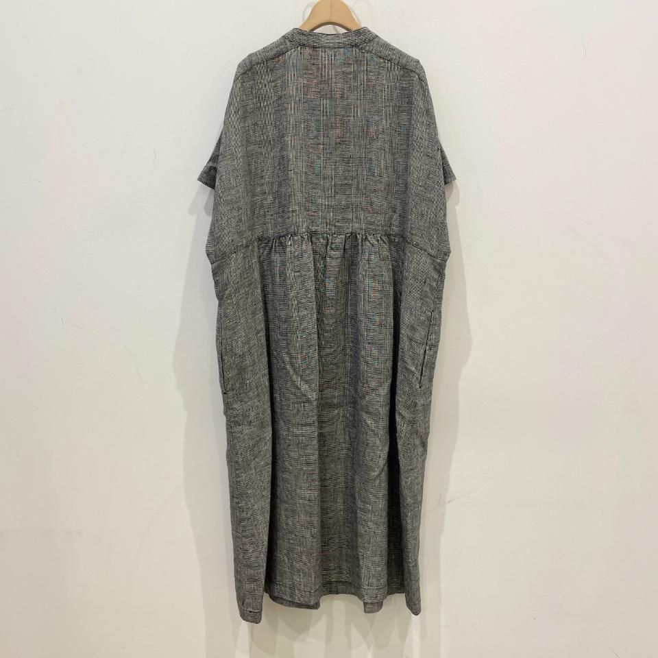ファッション姫 通販 Parkes ウエスト切替ワンピース（PY2422013 リネンチェック - ワンピース