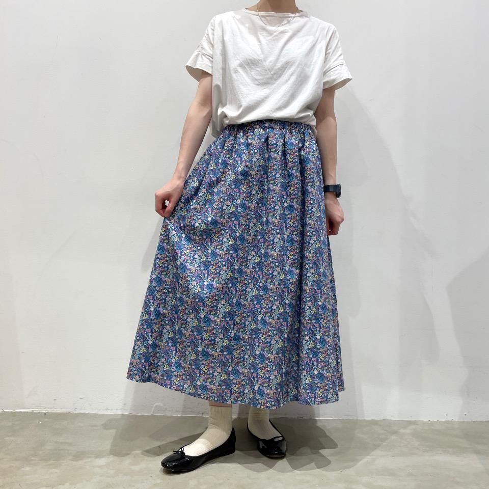 Parkes - ウエストゴム リバティスカート【リバティコレクション
