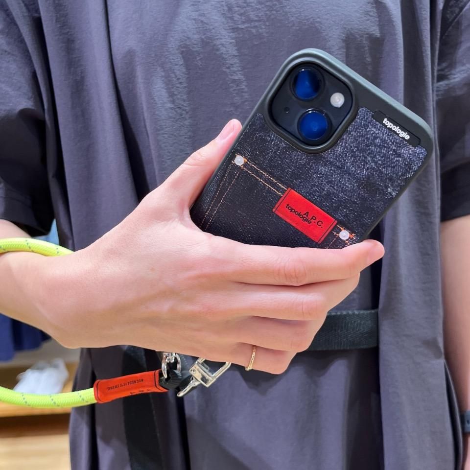 大特価!! 15 IPHONE TOPOLOGIE - A.P.C. ケース（24245102040） Sheth - iPhoneアクセサリー