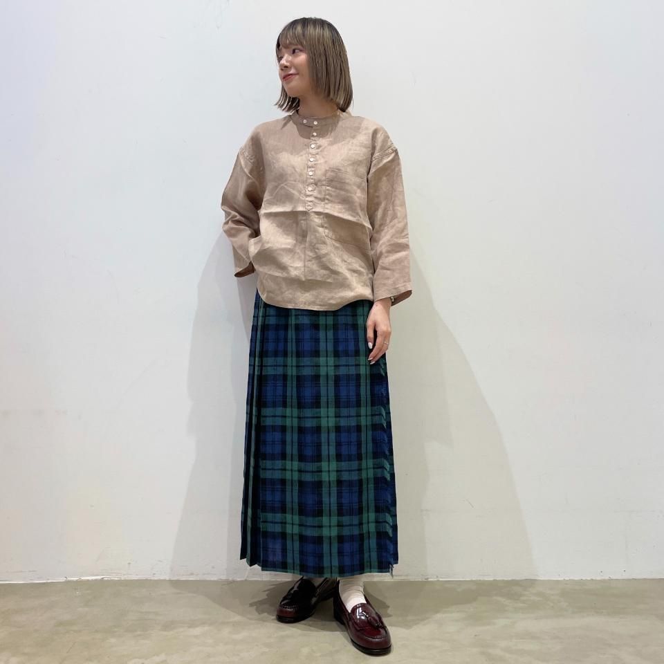 FURALI - リネンファーマーシャツ（24SH018A) - Sheth Online Store