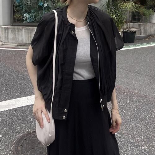 Audrey and John Wad - シアーZIPブルゾン (L2540) - Sheth Online