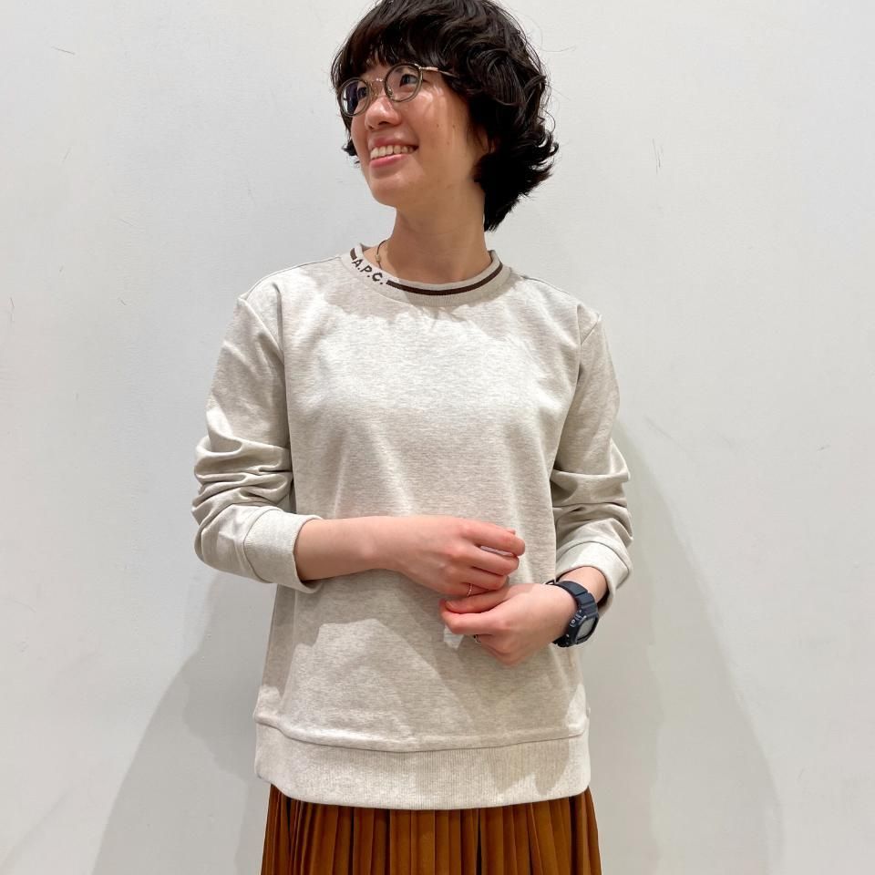 A.P.C. - COTTON COMPACT トレーナー(23246198141) - Sheth A.P.C. - COTTON COMPACT トレーナー(23246198141) - Sheth