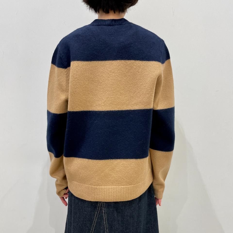 A.P.C. - 太ボーダー セーター(24246187871) - Sheth Online A.P.C. - 太ボーダー セーター(24246187871) - Sheth Online