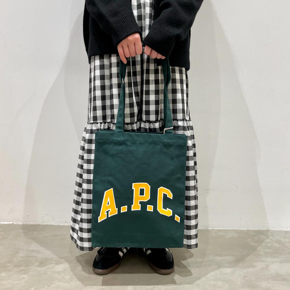 A.P.C. - LOU UNIVERSITY トートバッグ（23246102019） - Sheth Online Store -  シスオンラインストア