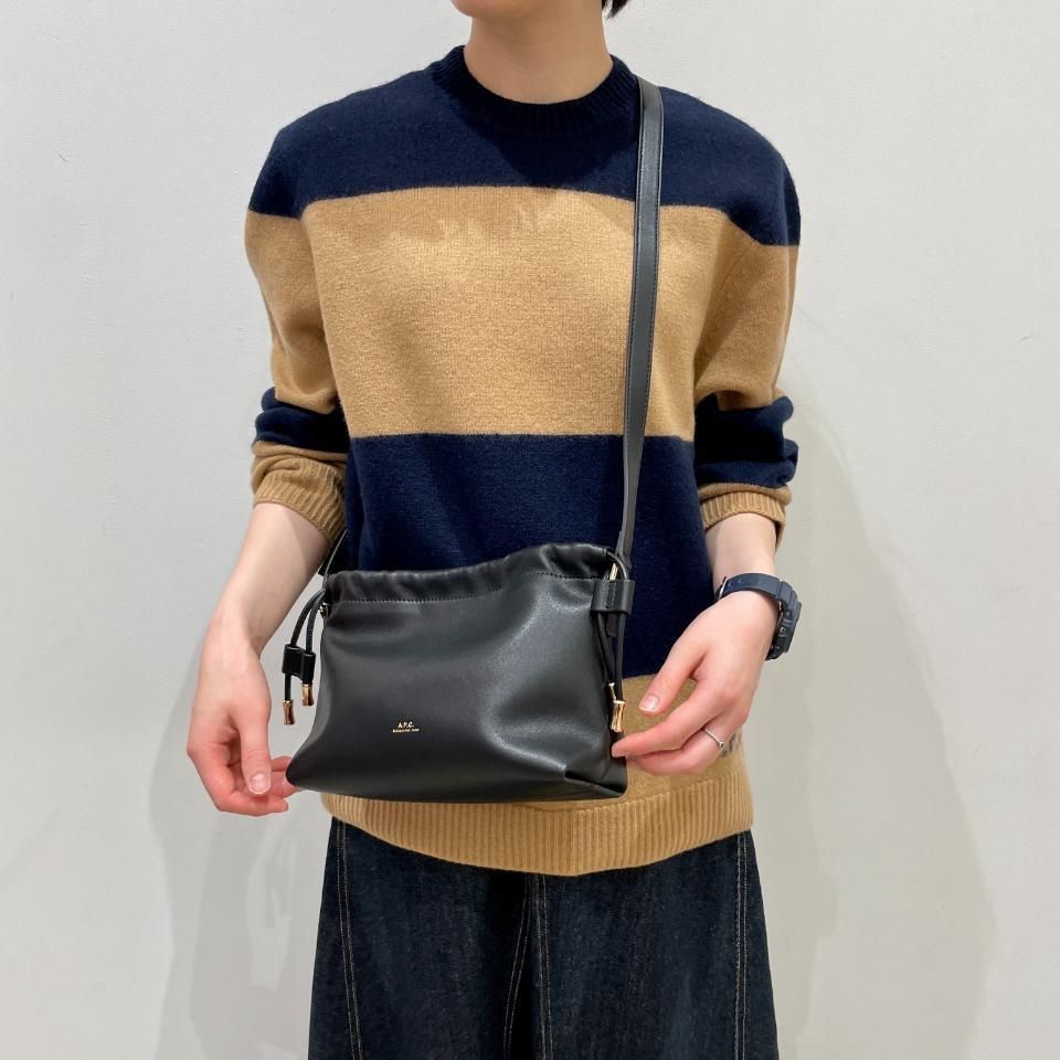 ☆人気☆【A.P.C.】☆ニノン クロスバック ブルー☆ A.P.C. - NINON ミニバッグ（23245102609） - Sheth Online