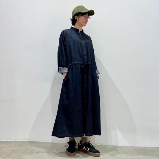 SARAHWEAR - Gown Dress Indigo DenimC71254