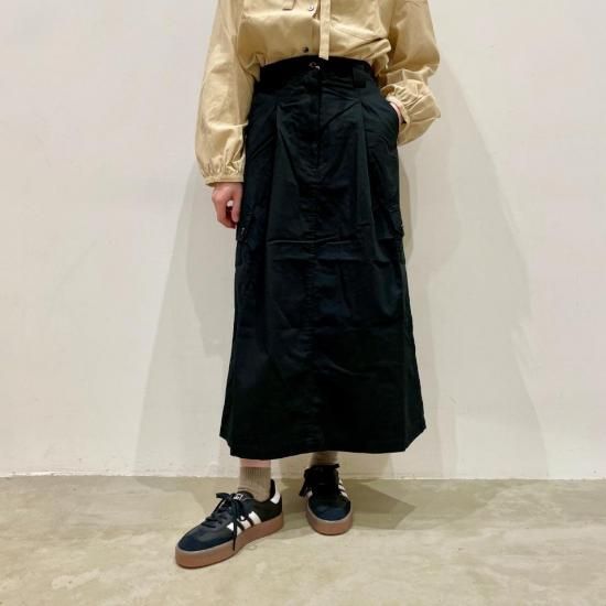 SARAHWEAR - Cotton Weather Cloth Cargo SkirtC21821