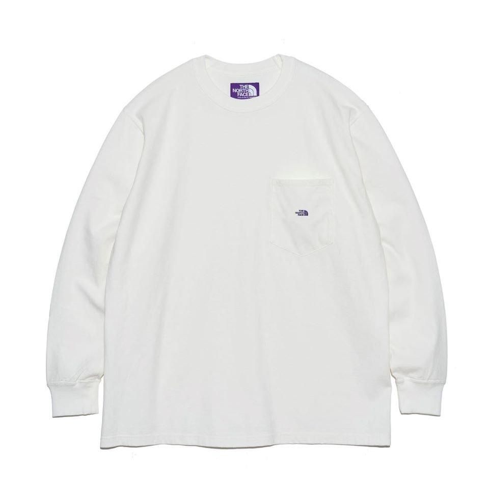 THE NORTH FACE PURPLE LABEL - 7oz Long Sleeve Pocket Tee THE NORTH FACE PURPLE LABEL - 7oz Long Sleeve Pocket Tee