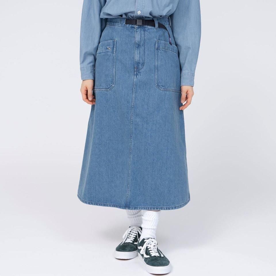 THE NORTH FACE PURPLE LABEL - Denim Field Skirt (N24FE081