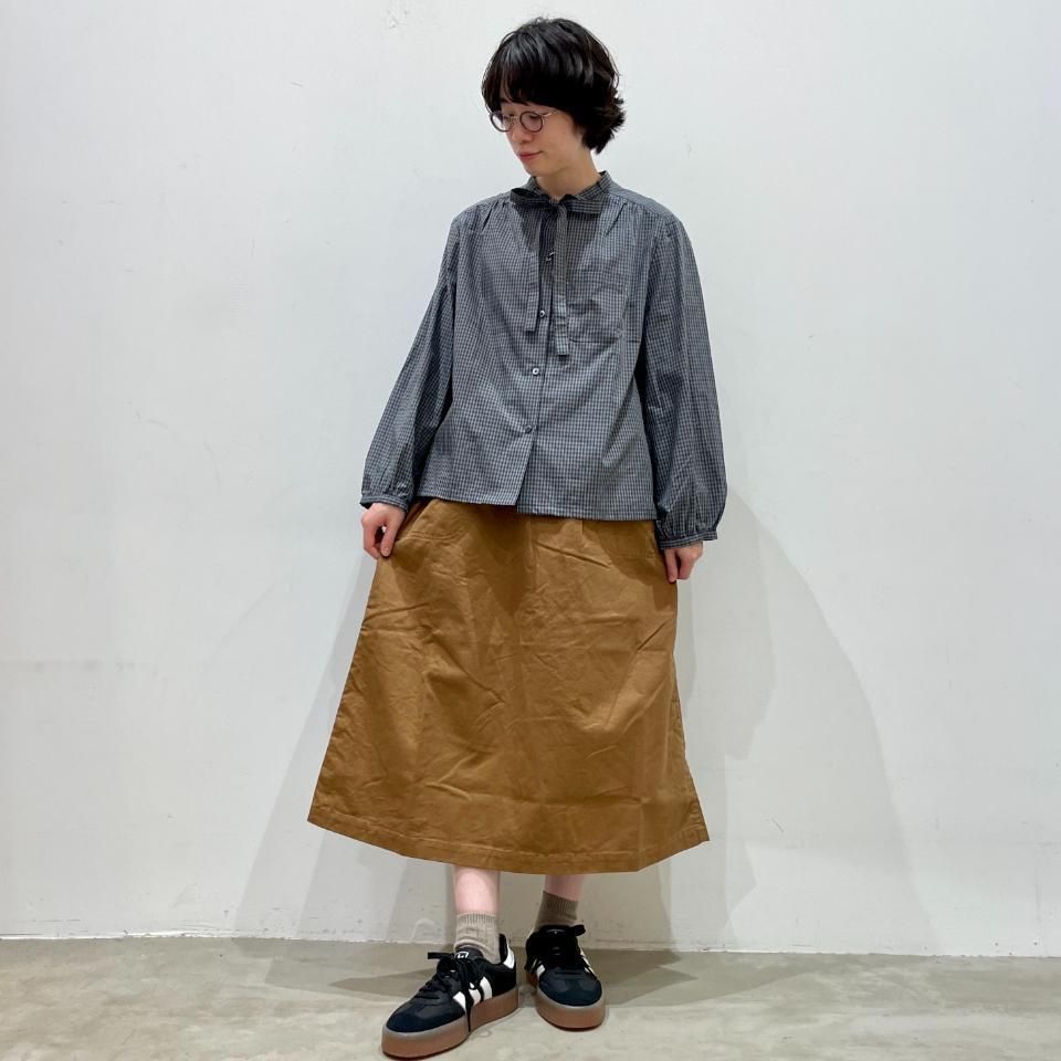 SARAHWEAR - ＜Marin＞ Check Bow-tie Blouse（C52958） - Sheth