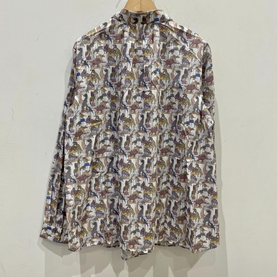 J.sloane リバティ ブラウス 再入荷予定なし】J.Sloane リバティ 半袖 ギャザーレギュラー