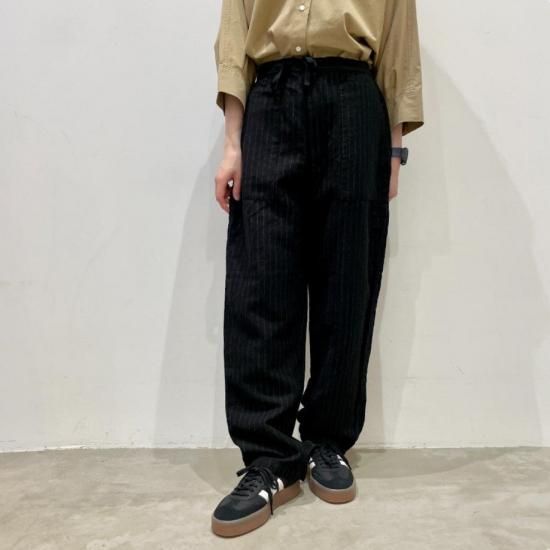 SARAHWEAR - Wo/Li Chalk Stripe Tapered PantsC30538