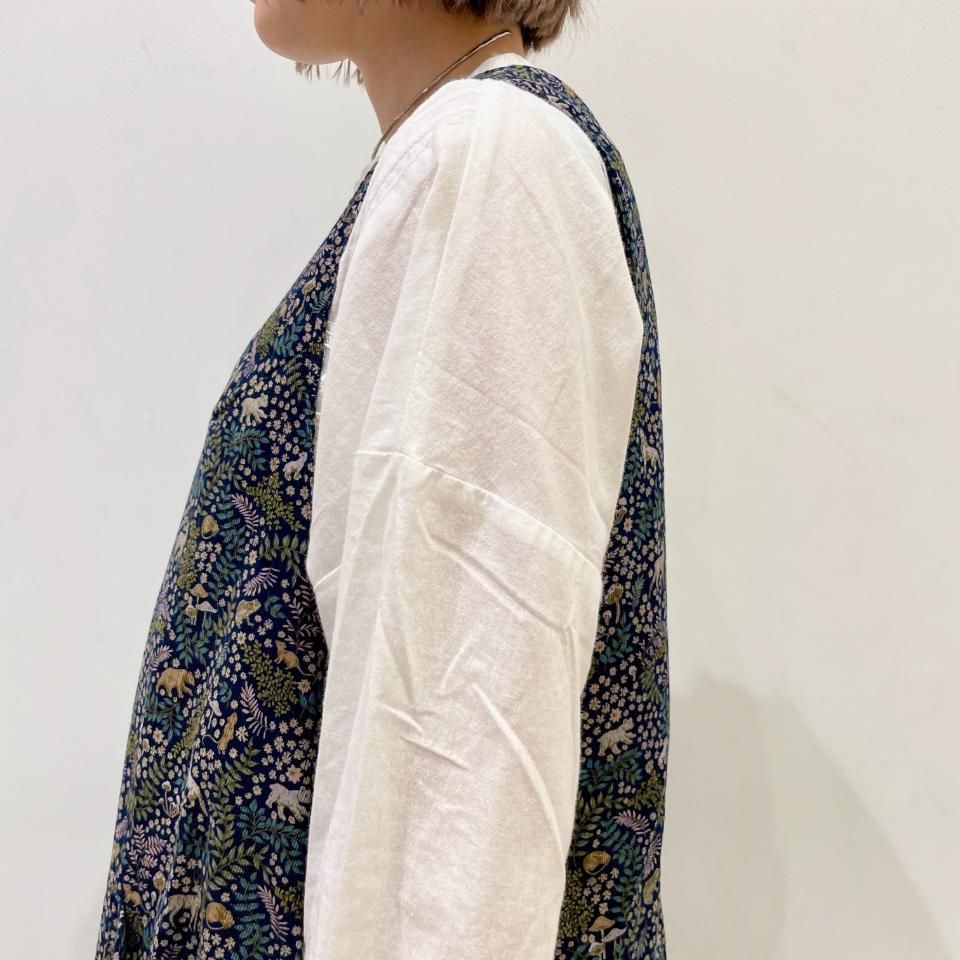 sosotto - LIBERTY コーデュロイ Vネックジャンパースカート（42452998