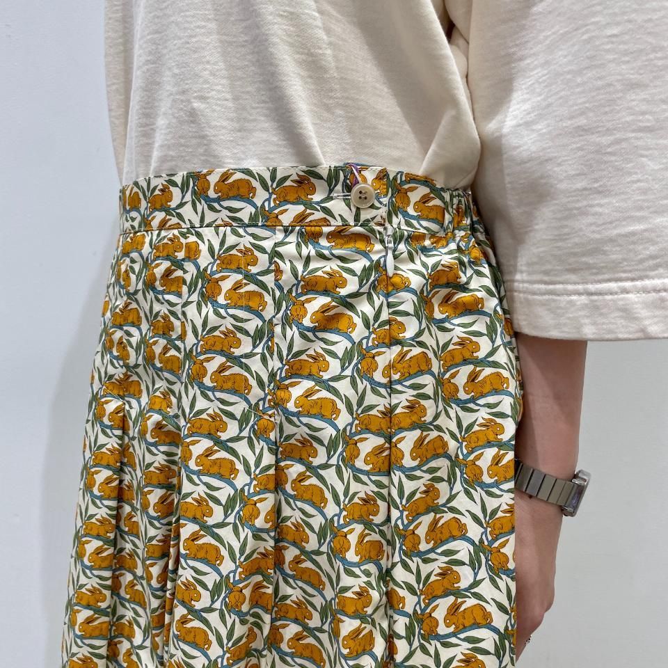 ★【新品】SarahWearサラウェア　リバティスプリングガーデンタッグスカート ☆【新品】SarahWearサラウェア リバティスプリングガーデン