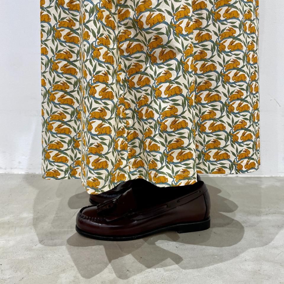 ★【新品】SarahWearサラウェア　リバティスプリングガーデンタッグスカート ☆【新品】SarahWearサラウェア リバティスプリングガーデン