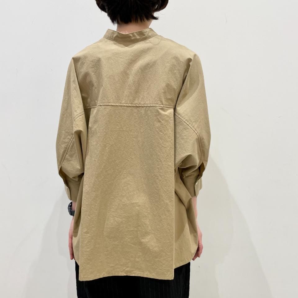 LOHEN⭐︎ブラウス LOHEN ローヘン 2023MSハイカウントボックスラインブラウス