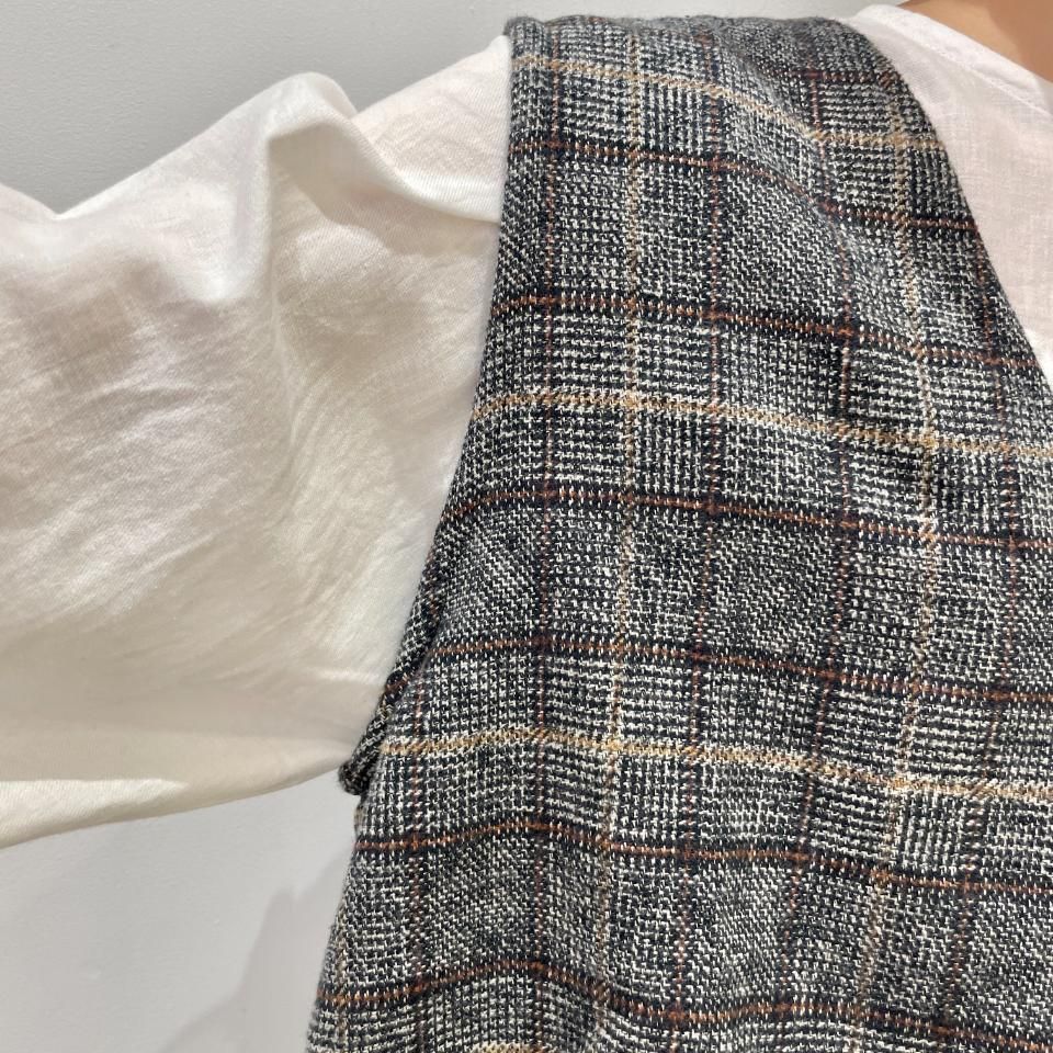 NEEDLES 〝希少品〟 チェック ジレベスト NEEDLES 〝希少品〟 チェック ジレベスト NEEDLES 〝希少品