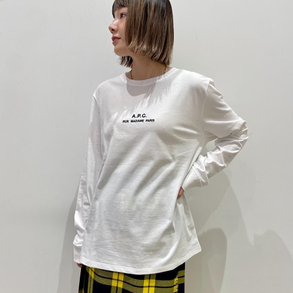 A.P.C. - Petite Rue Madame 長袖Tシャツ(25082193311 A.P.C. - Petite Rue Madame 長袖Tシャツ(25082193311