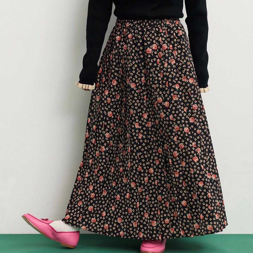 CHILD WOMAN - ＜Dot and Stripes＞rosaプリント プリーツスカート (1101SK001242) 正規取扱品 -  Sheth Online Store - シスオンラインストア