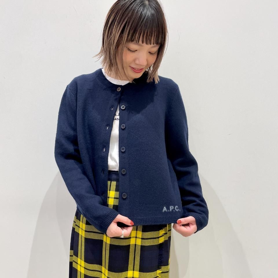A.P.C. - Mila カーディガン（23246187861） - Sheth Online