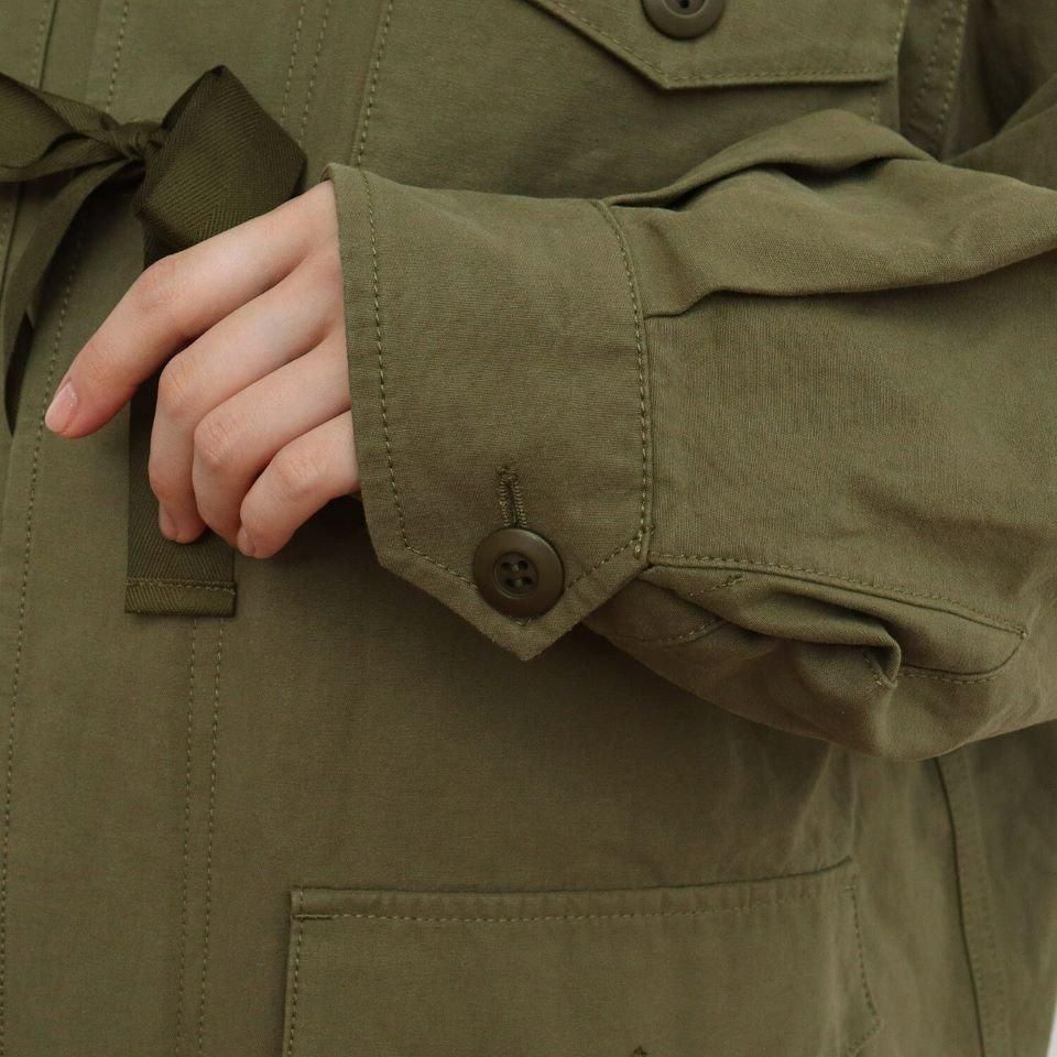 CHILD WOMAN - ライナー付きミリタリージャケット (0101JK001242) 正規