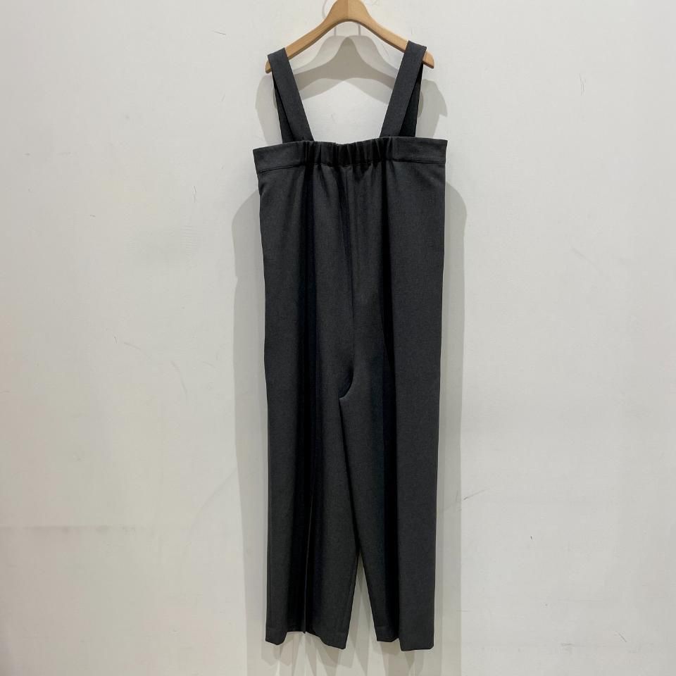 aqua fits - ウールトロ風 サロペットパンツ（JWAAD0260B-01