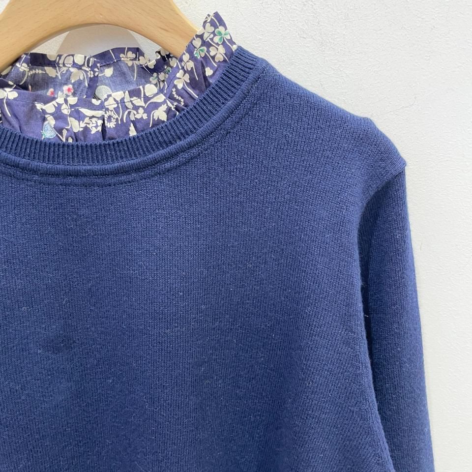 MYINE マイン　裾フリルドッキングプルオーバー MYINE マイン 裾フリルドッキングプルオーバー