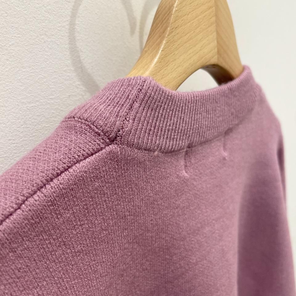 sosotto - スウェットニット/裾ドロストクルーネックプル