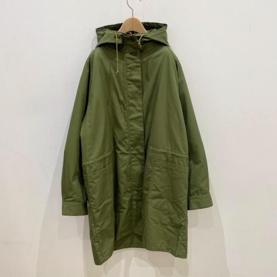 SARAHWEAR - Cotton Weather Cloth Hooded CoatC60234