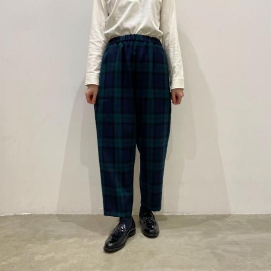 SARAHWEAR - JeanWorsted Tartan ۤäꥵ֥ Tapered PantsC30432