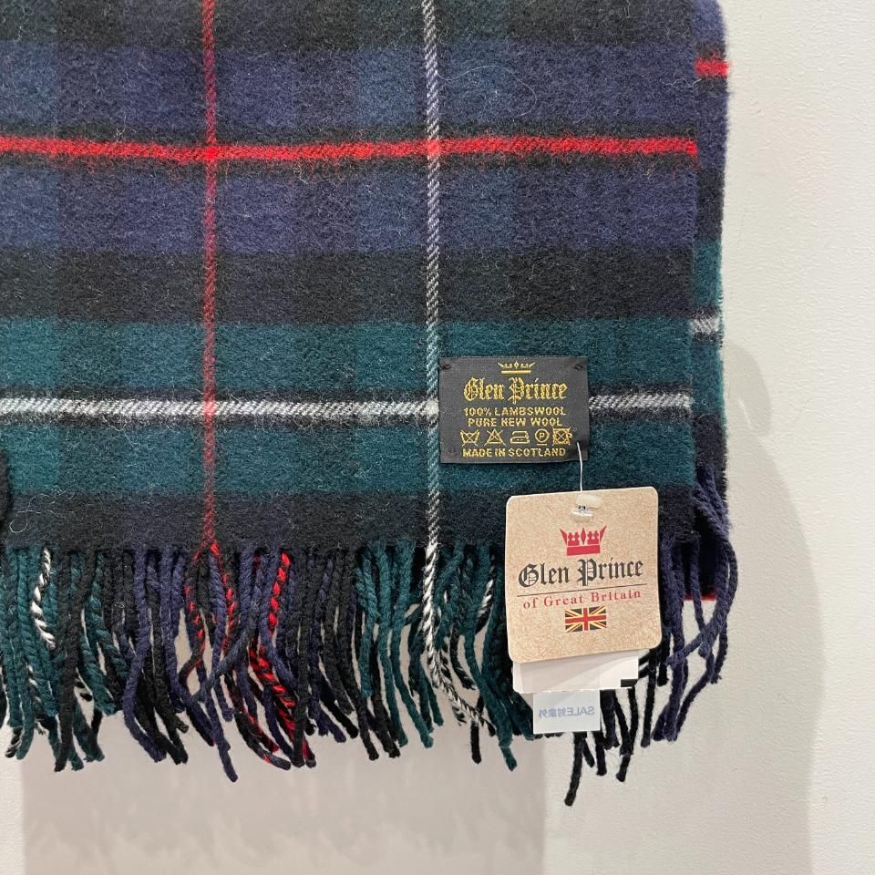 Glen Prince - ラムズウール チェックストール（LW-1）正規取扱商品