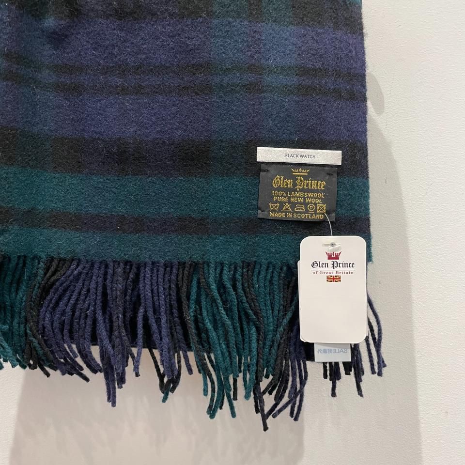 Glen Prince - ラムズウール チェックストール（LW-1）正規取扱商品