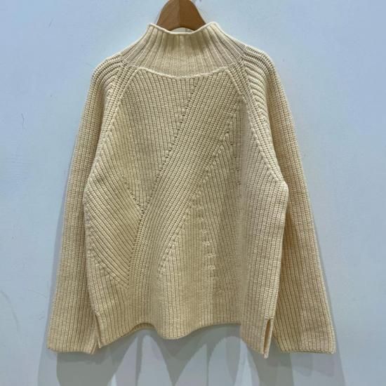 SARAHWEAR - Rocky Merino Wool ԤMockneck SweaterC11598