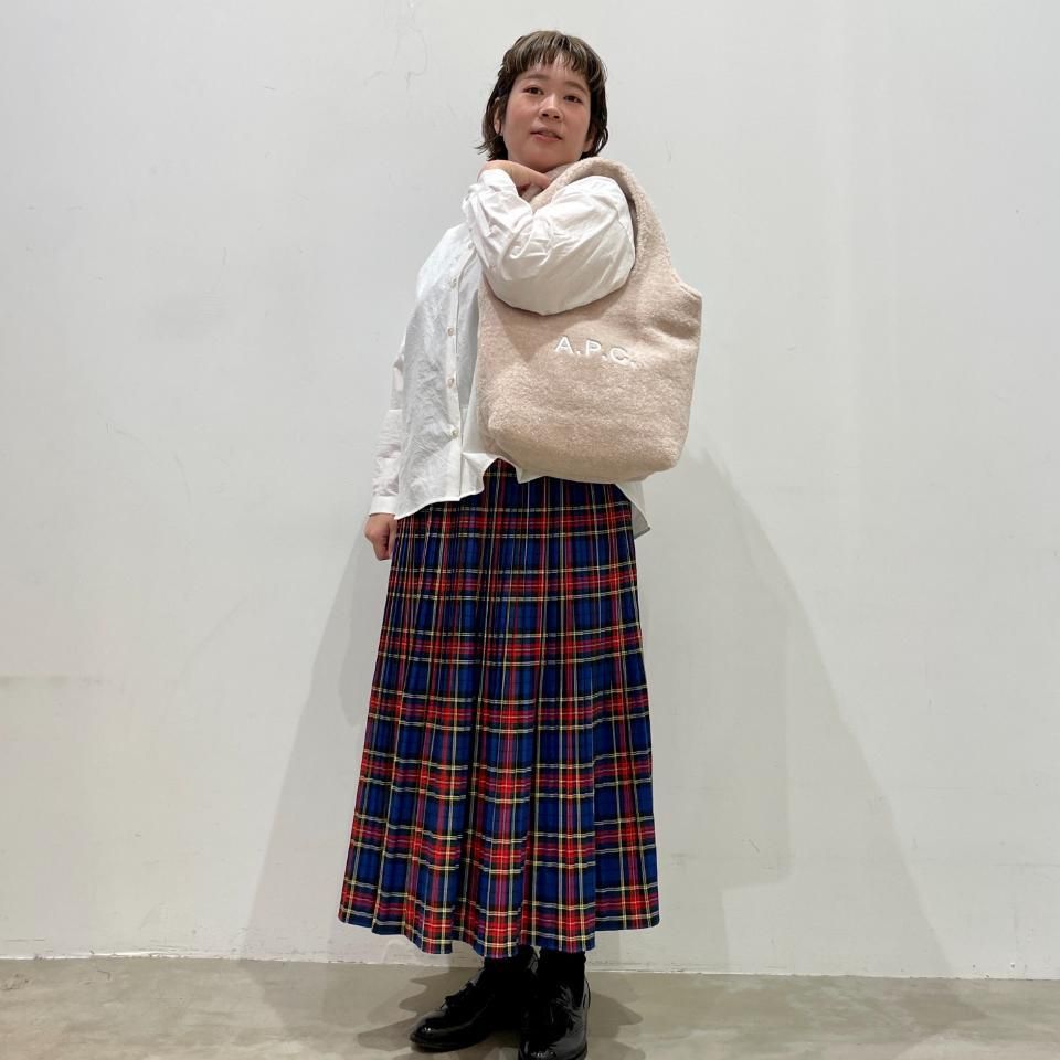 A.P.C. - NINON スモールトートバッグ ボア(23246102189 A.P.C. - NINON スモールトートバッグ ボア(23246102189