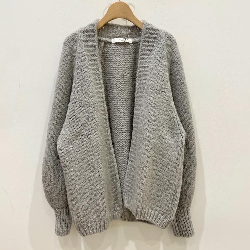 ❗️UU❗️daniela gregis 焦茶　ニットジャケットカーディガン MENS/トップス/カーディガン(並び順：新着順)｜THE TOKYO ONLINE STORE