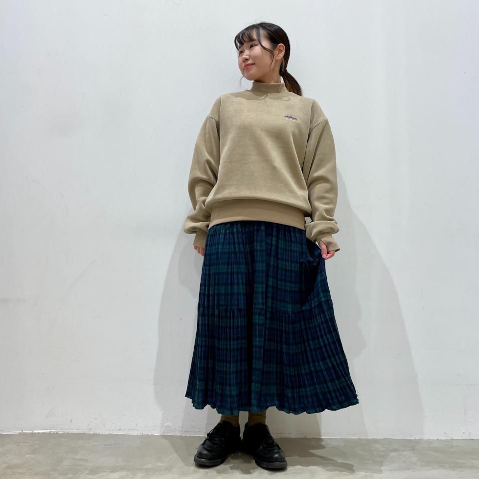 THOUSAND MILE - KNIT FREECE MOCK NECK PULLOVER（TM242KF00242）正規