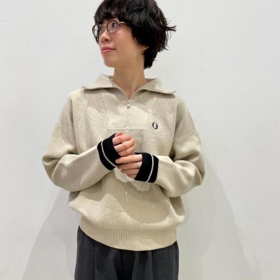 FRED PERRY - Half Zip Jumper (K8134) 谷