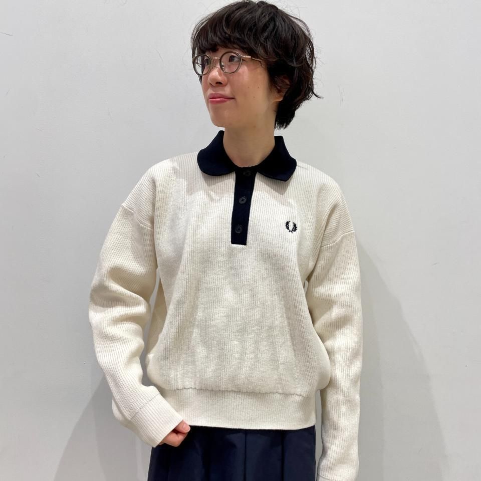 フレッドペリー FRED PERRY Knitted Shirt FRED PERRY - Knitted Shirt (K8136) 正規取扱商品 - Sheth