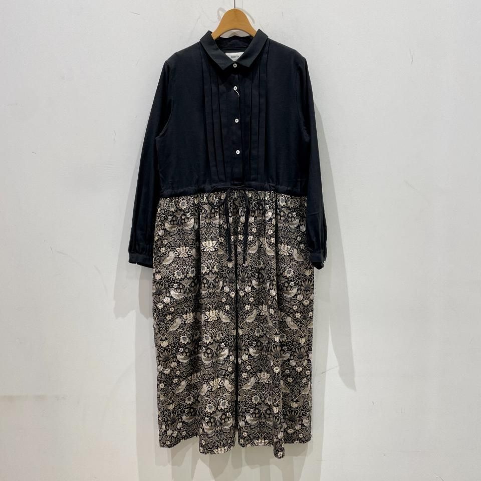 sosotto - FABRIC BY BEST OF MORRIS×ビエラ太ピンタックチビ衿